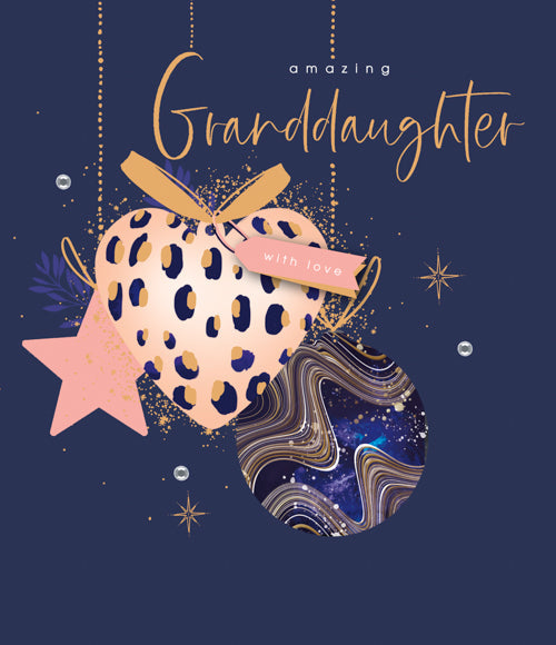 Granddaughter Christmas Card