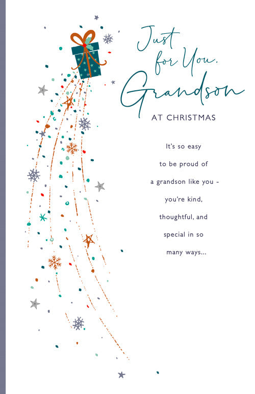 Grandson Christmas Card