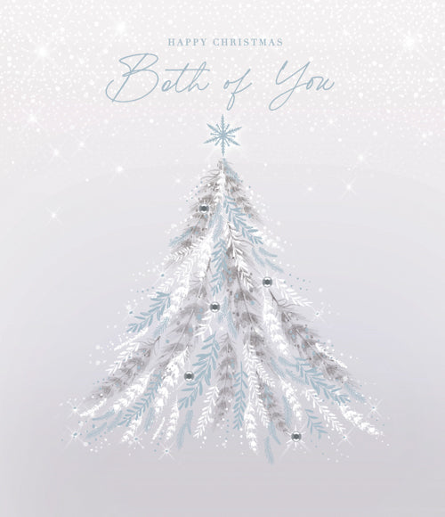 Both Of You Christmas Card
