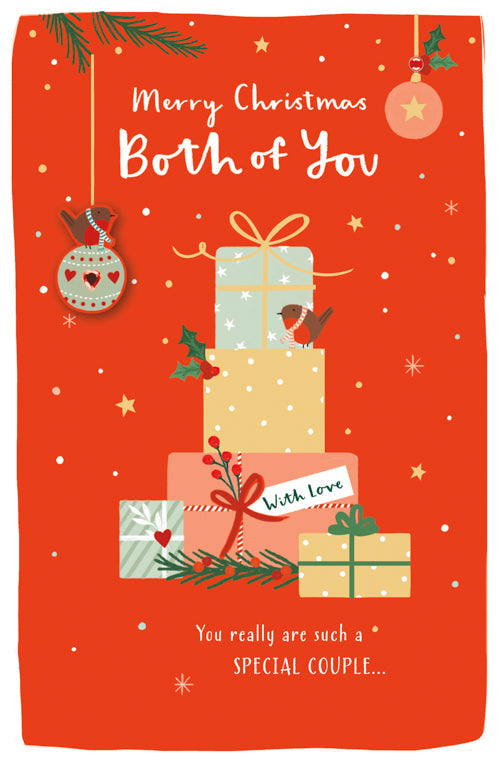 Both Of You Christmas Card