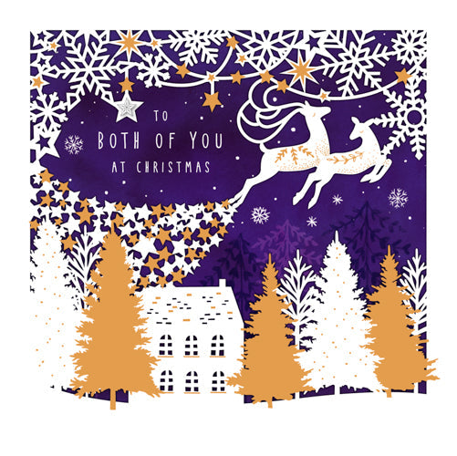 Both Of You Christmas Card
