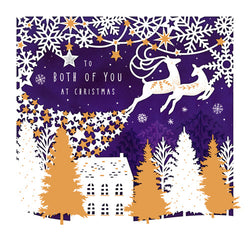 Both Of You Christmas Card