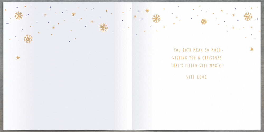 Both Of You Christmas Card