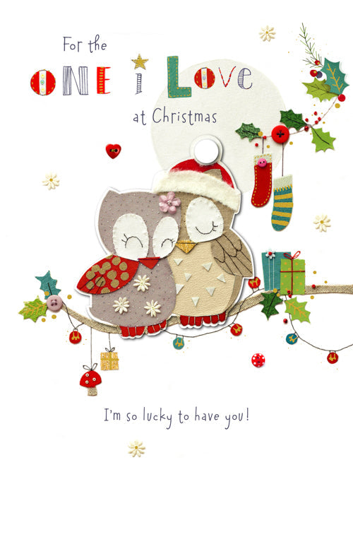One I Love Christmas Card