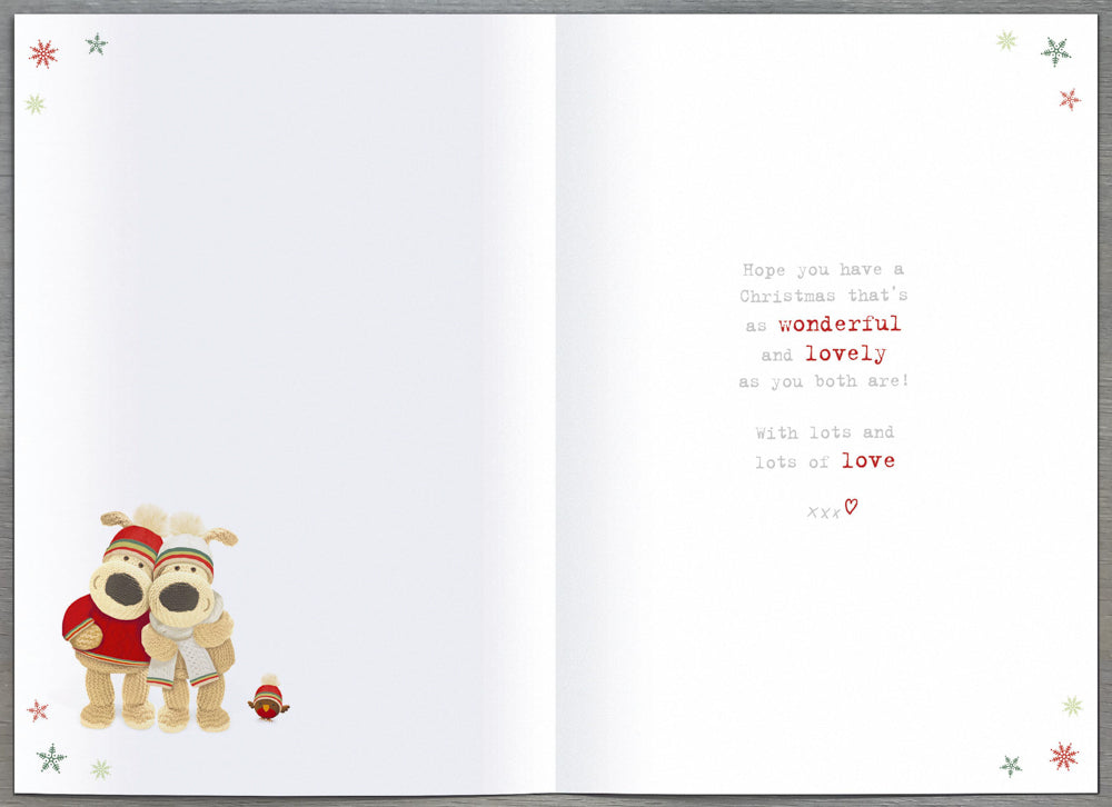 Special Daughter And Boyfriend Christmas Card