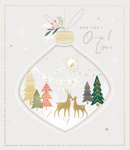 One I Love Christmas Card