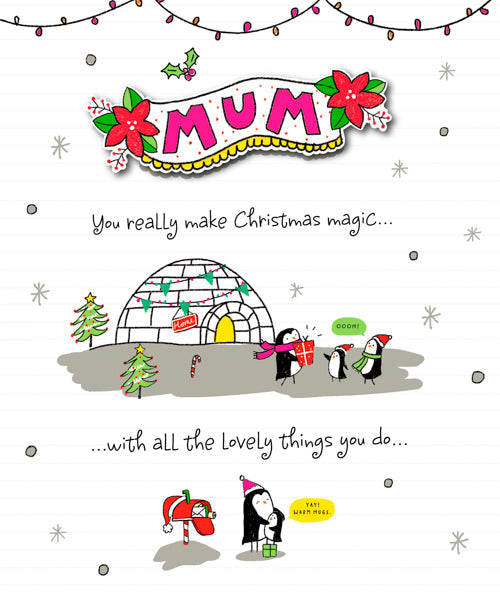 Mum Christmas Card