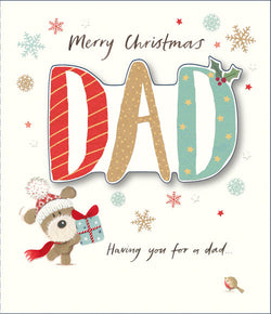 Dad Christmas Card