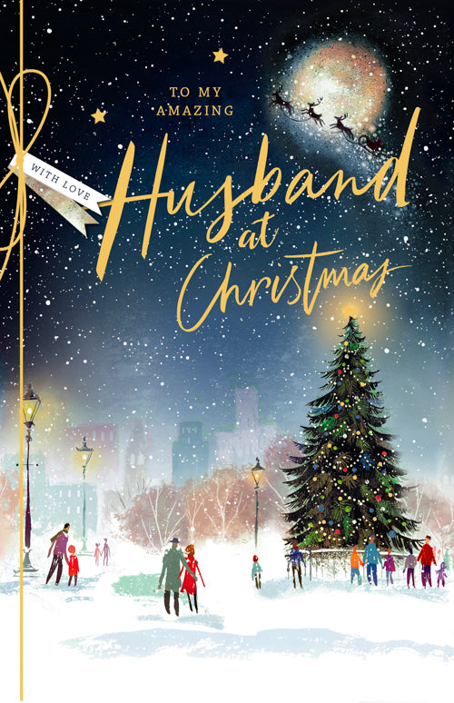 Husband Christmas Card