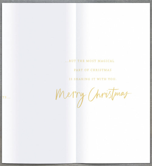 Husband Christmas Card