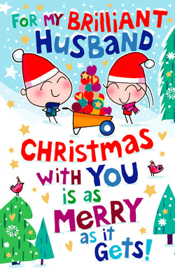 Husband Christmas Card