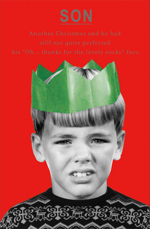 Son Christmas Card