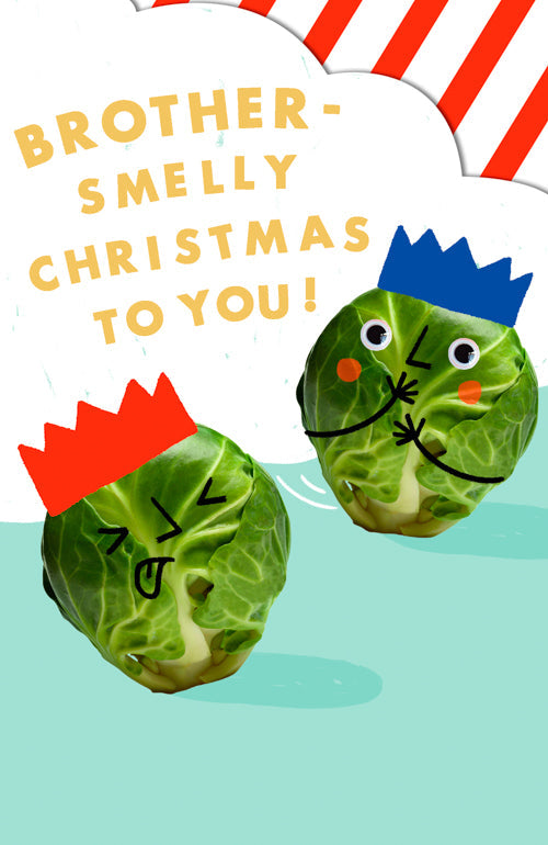 Humour Brother Christmas Card