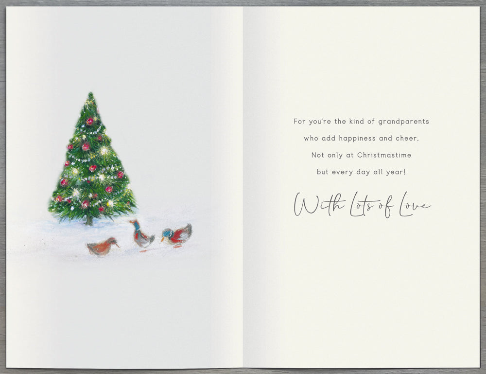 Special Grandma And Grandad Christmas Card