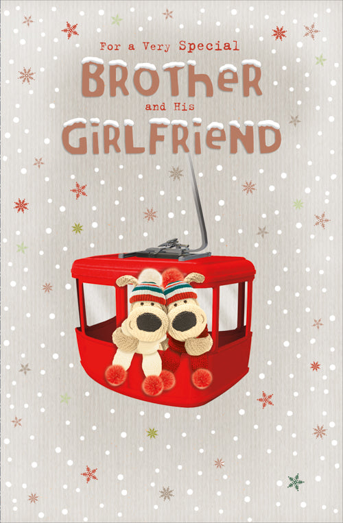 Special Brother And Girlfriend Christmas Card