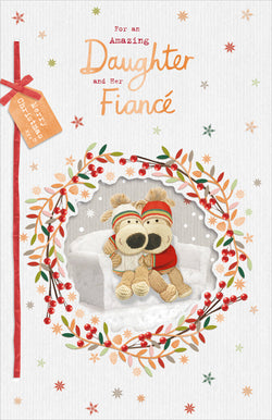 Daughter And Fiance Christmas Card