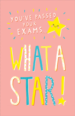 Funny Graduation Card - Exam