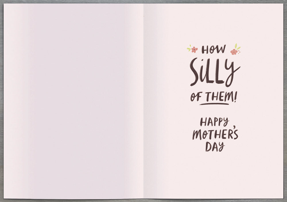 Mum Mothers Day Card - Have The Best Think