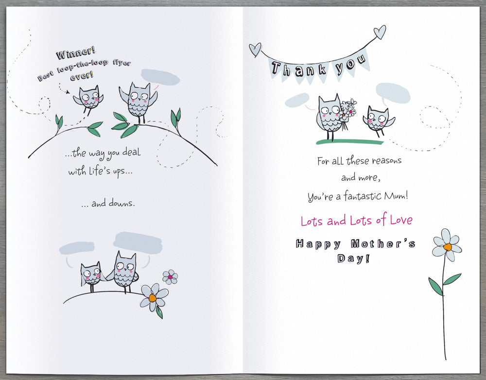 Mum Mothers Day Card - Yippee Hurrumph