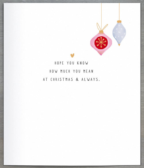 Godmother Christmas Card