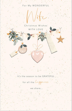 Wife Christmas Card