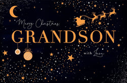 Grandson Christmas Card