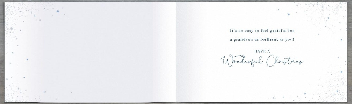 Grandson Christmas Card