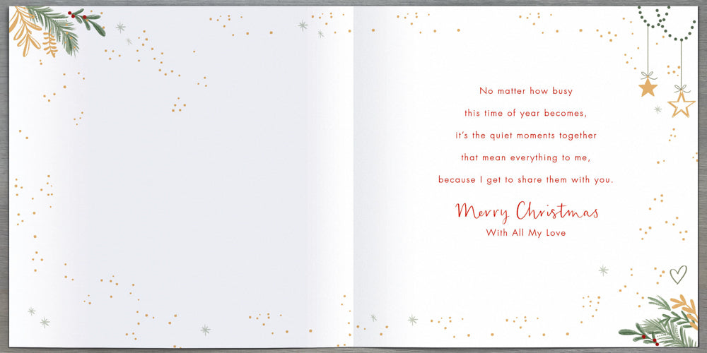 Husband Christmas Card