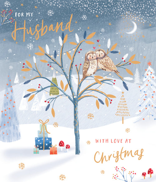 Husband Christmas Card