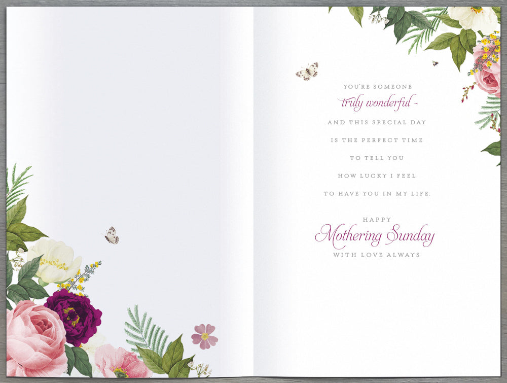 Mothering Sunday Mothers Day Card - Thank You Good Advice