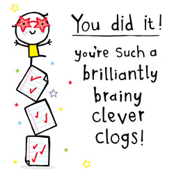 Funny Graduation Card - Exam