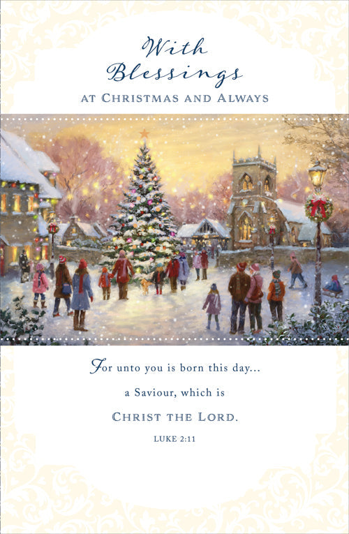 Religious Christmas Card