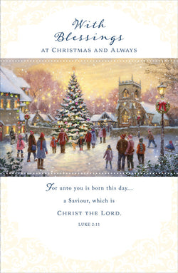 Religious Christmas Card