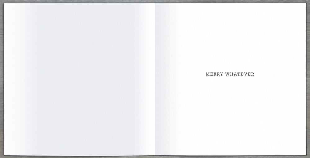 Pet Cat Christmas Card