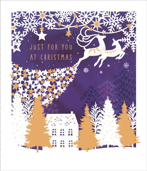 Just For You Christmas Card