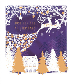 Just For You Christmas Card