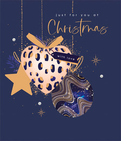 Just For You Christmas Card