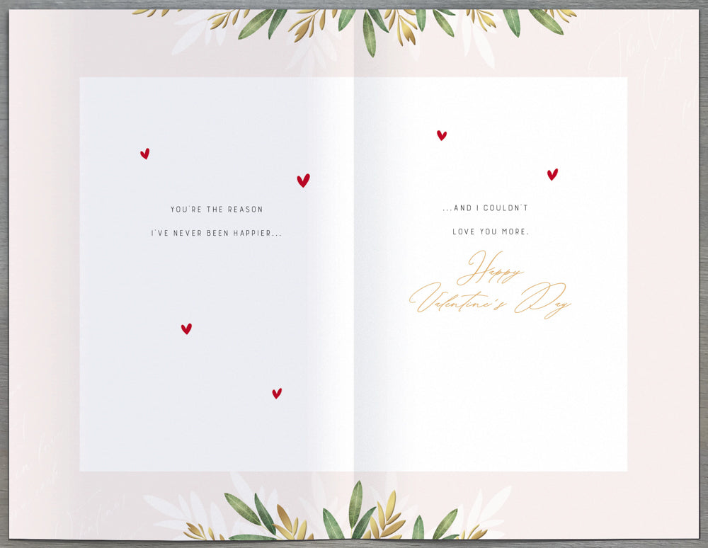 One I Love Valentines Day Card - Sealed Envelope With Love