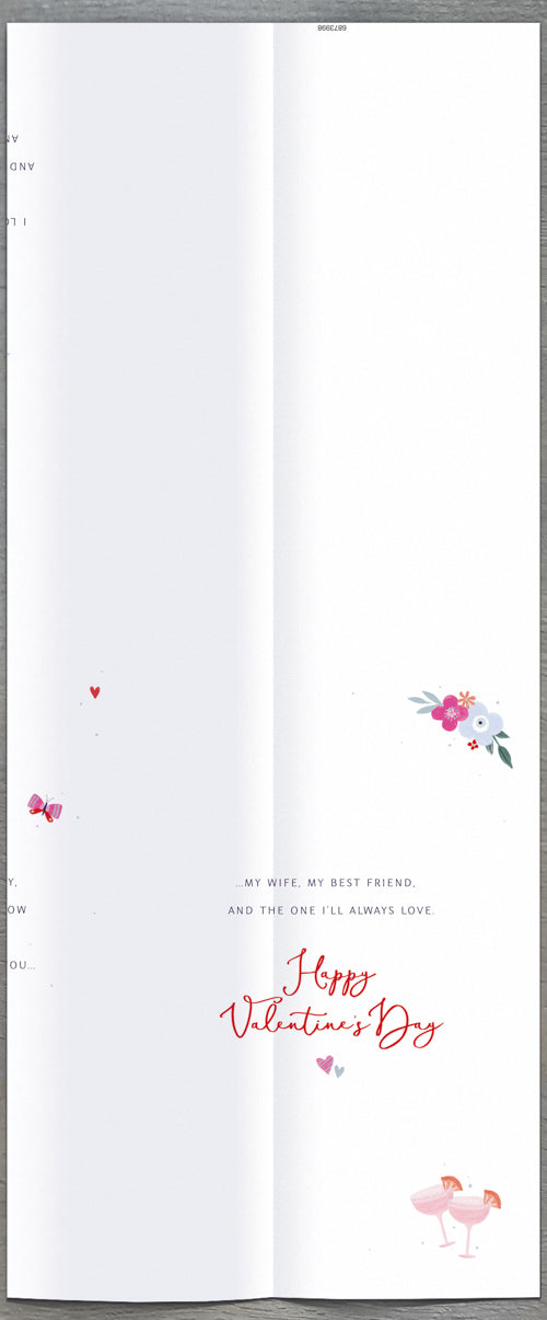 WIfe Valentines Day Card - Married To You Many Ways