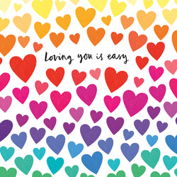 General Valentines Day Card - Loving You Is Easy