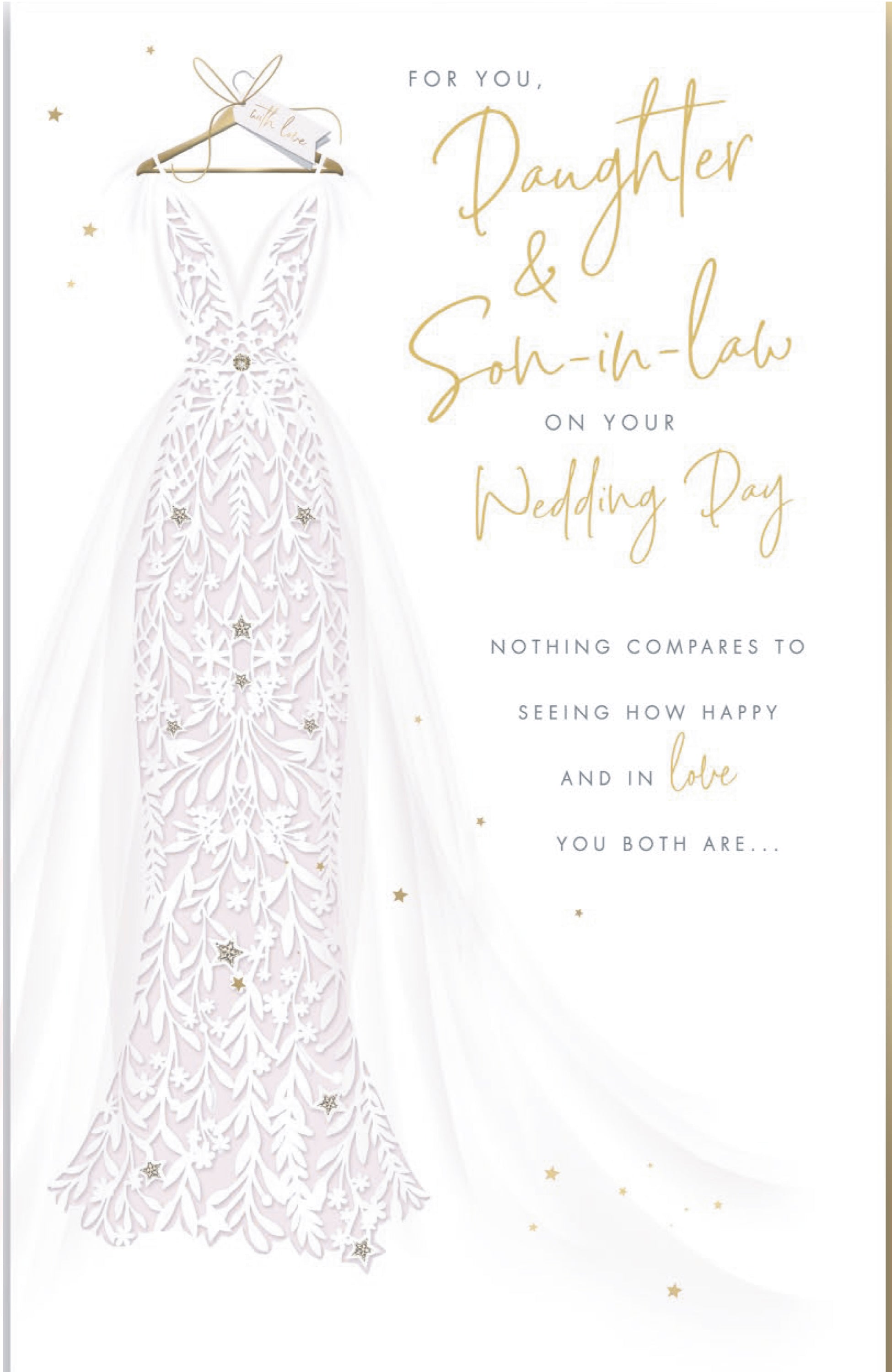 Wedding Card - Daughter & Son In Law