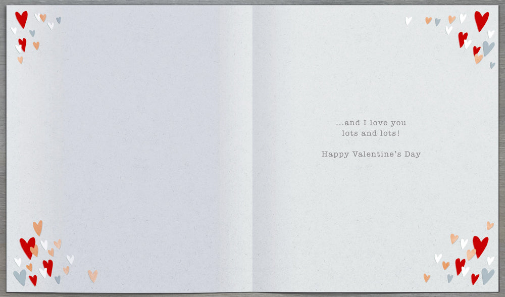 Boyfriend Valentines Day Card - Whole Wide World