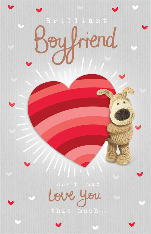 Boyfriend Valentines Day Card - This Much Just Dont Love