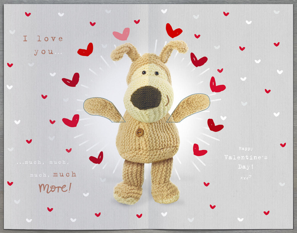 Boyfriend Valentines Day Card - This Much Just Dont Love