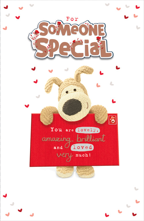 Someone Special Valentines Day Card - Loved Lovely Very Much