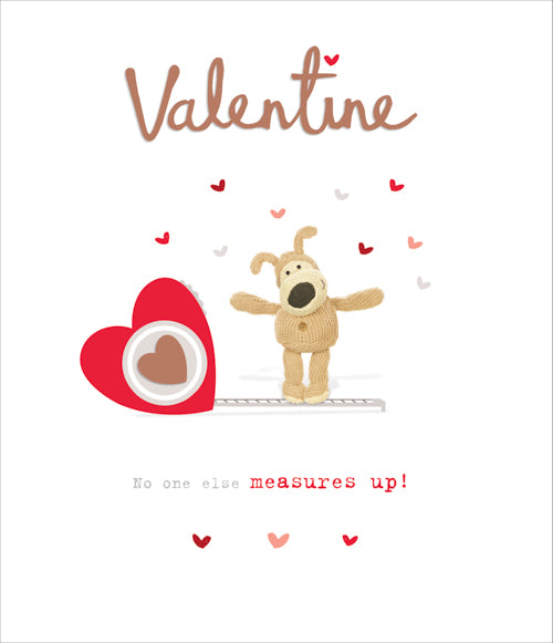 Valentine Valentines Day Card - Measures Up