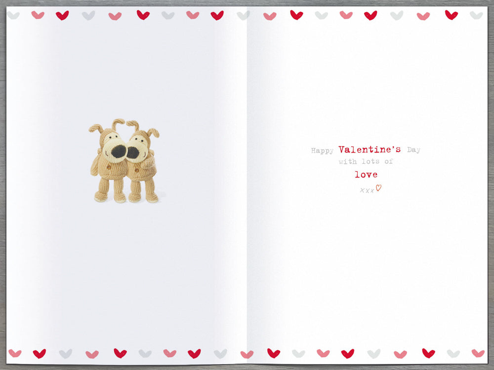 Valentine Valentines Day Card - Lucky Together No One Like You