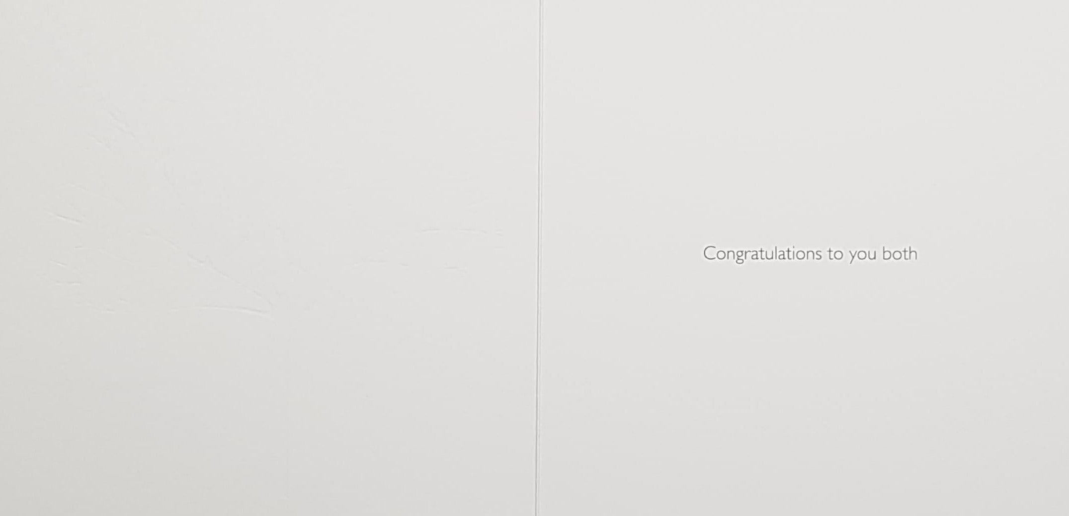 Engagement Card - A Tree With Pink Hearts & Flowers