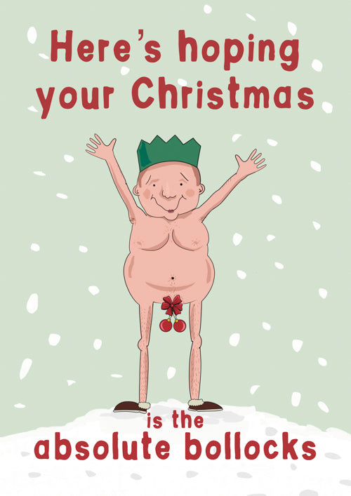 Humour Christmas Card Personalisation