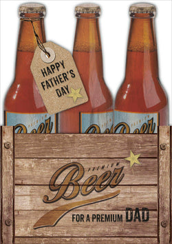 Fathers Day Card - Dad / Case Of Beer Card
